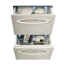 KitchenAid KDDD 6010 Dishwasher Manuel utilisateur | Fixfr