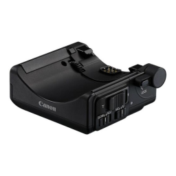 Canon PZ-E1 : Mode d'emploi, AI Chat & PDF | Fixfr