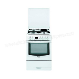 HOTPOINT/ARISTON CX61SFA X F /HA S Cooker Manuel utilisateur | Fixfr