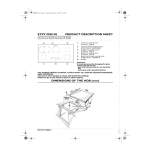 Bauknecht ETPV 9500 IN Hob Manuel utilisateur