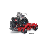 Toro TimeCutter HD ZX5400 Riding Mower Riding Product Manuel utilisateur