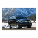 Chevrolet Suburban 2015 Mode d'emploi