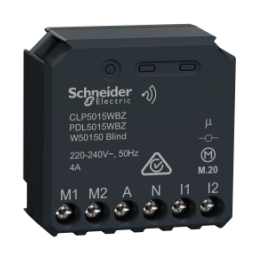 Schneider Electric Wiser blind control switch Mode d'emploi | Fixfr