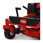 Toro Deck Footlift Assist Kit, TimeCutter Riding Mower Riding Product Manuel utilisateur