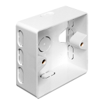 DeLOCK 86128 Back Box for Keystone Wall Outlet Fiche technique