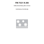 Aeg-Electrolux FM7531K-AN Manuel utilisateur
