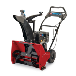 Toro SnowMaster 724 ZXR Snowthrower Manuel utilisateur