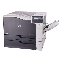 Color LaserJet Enterprise M750 Printer series