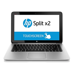 HP Split 13-g100 x2 PC Manuel utilisateur | Fixfr