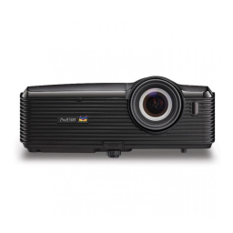 ViewSonic PRO8450W PROJECTOR Mode d'emploi | Fixfr