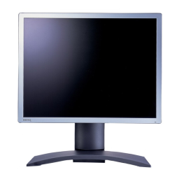 BenQ FP2092 Manuel utilisateur | Fixfr