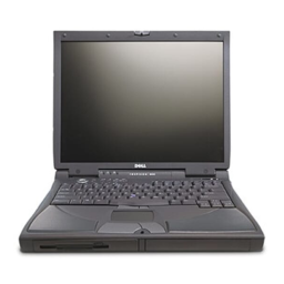 Dell Inspiron 8100 laptop Manuel utilisateur | Fixfr