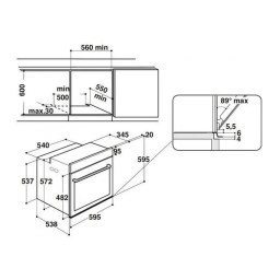 HOTPOINT/ARISTON FA5 844 JH IX HA Oven Manuel utilisateur | Fixfr