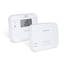Salus RT510RF Thermostat numérique programmable sans fil spécification | Fixfr