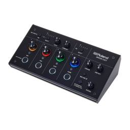 Roland BRIDGE CAST Dual Bus Gaming Mixer Manuel du propriétaire | Fixfr