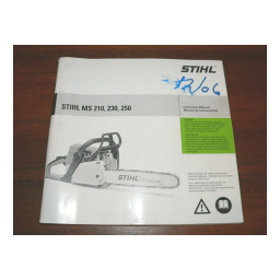 STIHL MS 210, 230, 250 Manuel utilisateur | Fixfr