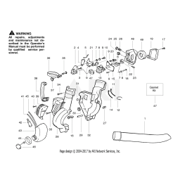 Weed Eater BV2000 Manuel utilisateur | Fixfr