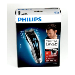 Philips HC9450/15 Hairclipper series 9000 Tondeuse à cheveux Manuel utilisateur | Fixfr