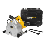 Powerplus POWX0650 WALL SLOTTER 1800W Manuel du propri&eacute;taire