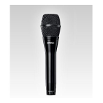 Shure KSM9HS Handheld Vocal Microphone Mode d'emploi