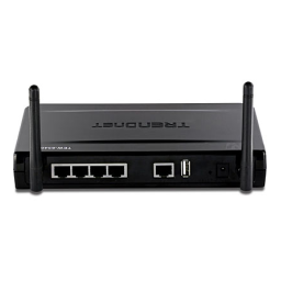Trendnet TEW-634GRU N300 Wireless Gigabit Router Fiche technique | Fixfr