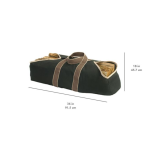 Pleasant Hearth Canvas Log Tote Guide d'installation