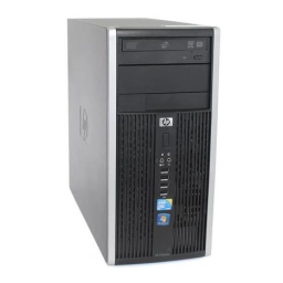 HP COMPAQ 6000 PRO MICROTOWER PC Manuel utilisateur | Fixfr