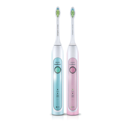 Sonicare HX6762/43 Sonicare HealthyWhite Brosse à dents électrique Manuel utilisateur | Fixfr