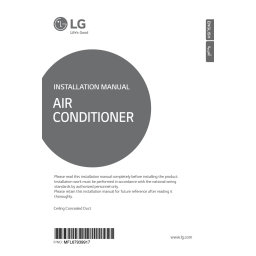 Manuel d'utilisation du climatiseur LG - AI Chat + PDF | Fixfr
