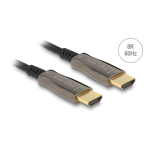 DeLOCK 84058 Active Optical Cable QSFP+ to 4 x SFP+ 3 m Fiche technique