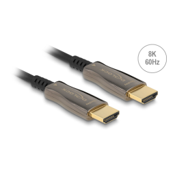 DeLOCK 84058 Active Optical Cable QSFP+ to 4 x SFP+ 3 m Fiche technique | Fixfr