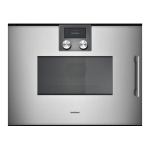 Gaggenau BMP251110 Manuel utilisateur