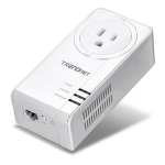 Trendnet TPL-423E Powerline 1300 AV2 Adapter Fiche technique