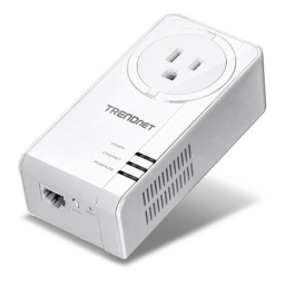 Trendnet TPL-423E Powerline 1300 AV2 Adapter Fiche technique | Fixfr