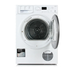 HOTPOINT/ARISTON FTCF 87B 6H (EU) Dryer Manuel utilisateur | Fixfr