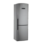 Whirlpool WBC4069 A+NFCX Fridge/freezer combination Manuel utilisateur