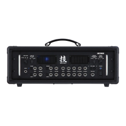 Boss WAZA Amp Head Guitar Amplifier Manuel utilisateur | Fixfr