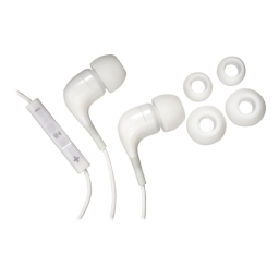 RocketFish RF-EB0414-WH Earbud Headphones Guide d'installation rapide | Fixfr