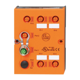 IFM DTE103 RFID evaluation unit LF/HF Mode d'emploi | Fixfr