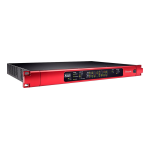 Focusrite Pro RedNet A16R Mode d'emploi