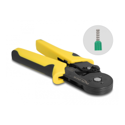 DeLOCK 90561 Tool for crimping wire end ferrules self-adjusting - hexagon Fiche technique | Fixfr