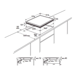 AEG HK654406XB Manuel d'Utilisation | AI Chat + PDF | Fixfr