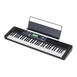 Casio CT-S500 Electronic Musical Instrument Manuel utilisateur