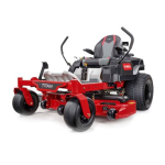 Toro TimeCutter HD XS4850 Riding Mower Riding Product Manuel utilisateur