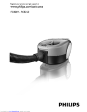 Philips FC8254/01 Aspirateur sans sac Manuel utilisateur | Fixfr