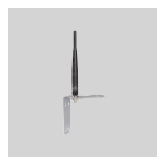 Shure UA505-RSMA Remote Antenna Mounting Bracket Kit Mode d'emploi