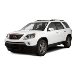 GMC Acadia 2012 Mode d'emploi | Fixfr