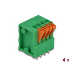 Delock 66334 Borniers à poussoir PCB + Chat IA et PDF | Fixfr