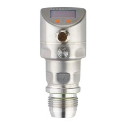 IFM PI2602 Flush pressure sensor Mode d'emploi | Fixfr