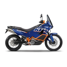 KTM 990 Adventure R US blue 2012 Travel Bike Manuel utilisateur | Fixfr